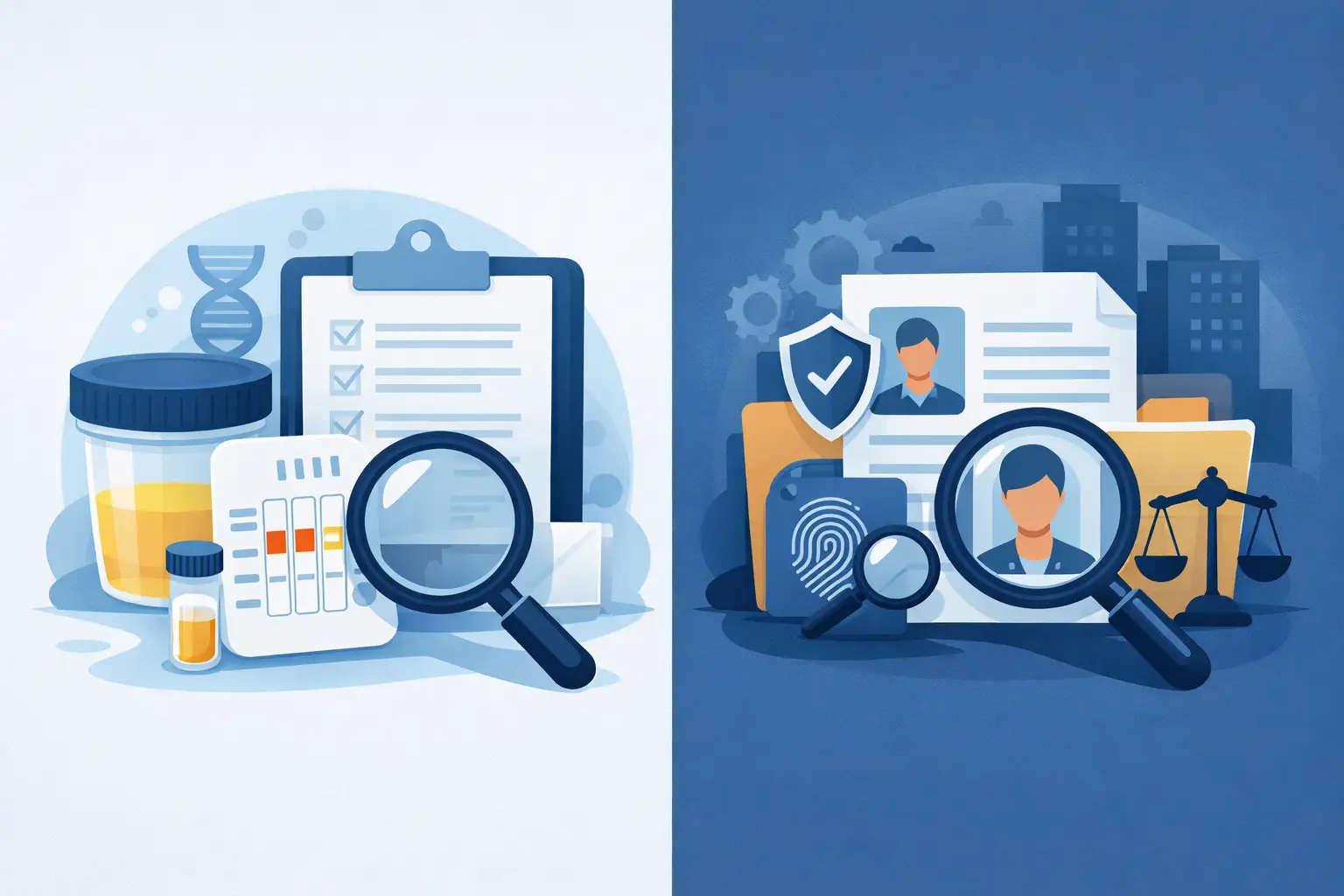 Drug Test vs Background Check Explained